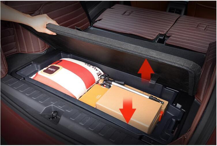 Trunk Hidden Organizer Insert Cargo Hatch Storage Box Bins for Chevy Equinox 2017-2020 - Image 8