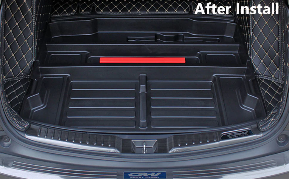 Trunk Organizer Insert Cargo Hatch Rear Hidden Storage Box for Honda CRV 2017-2022 - Image 12