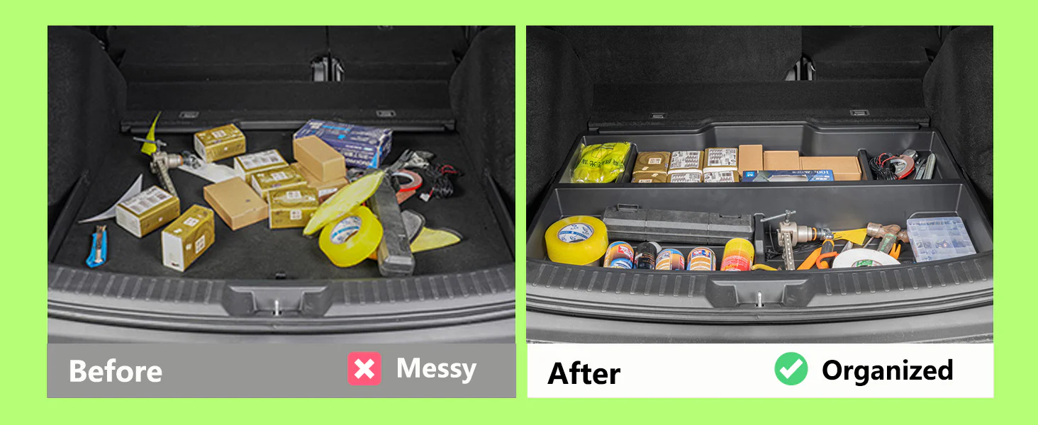 Trunk Storage Box Bins SUV Insert Cargo Hidden Organizer for Honda CRV 2023-2025 - Image 15