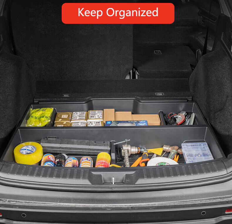 Trunk Storage Box Bins SUV Insert Cargo Hidden Organizer for Honda CRV 2023-2025 - Image 4