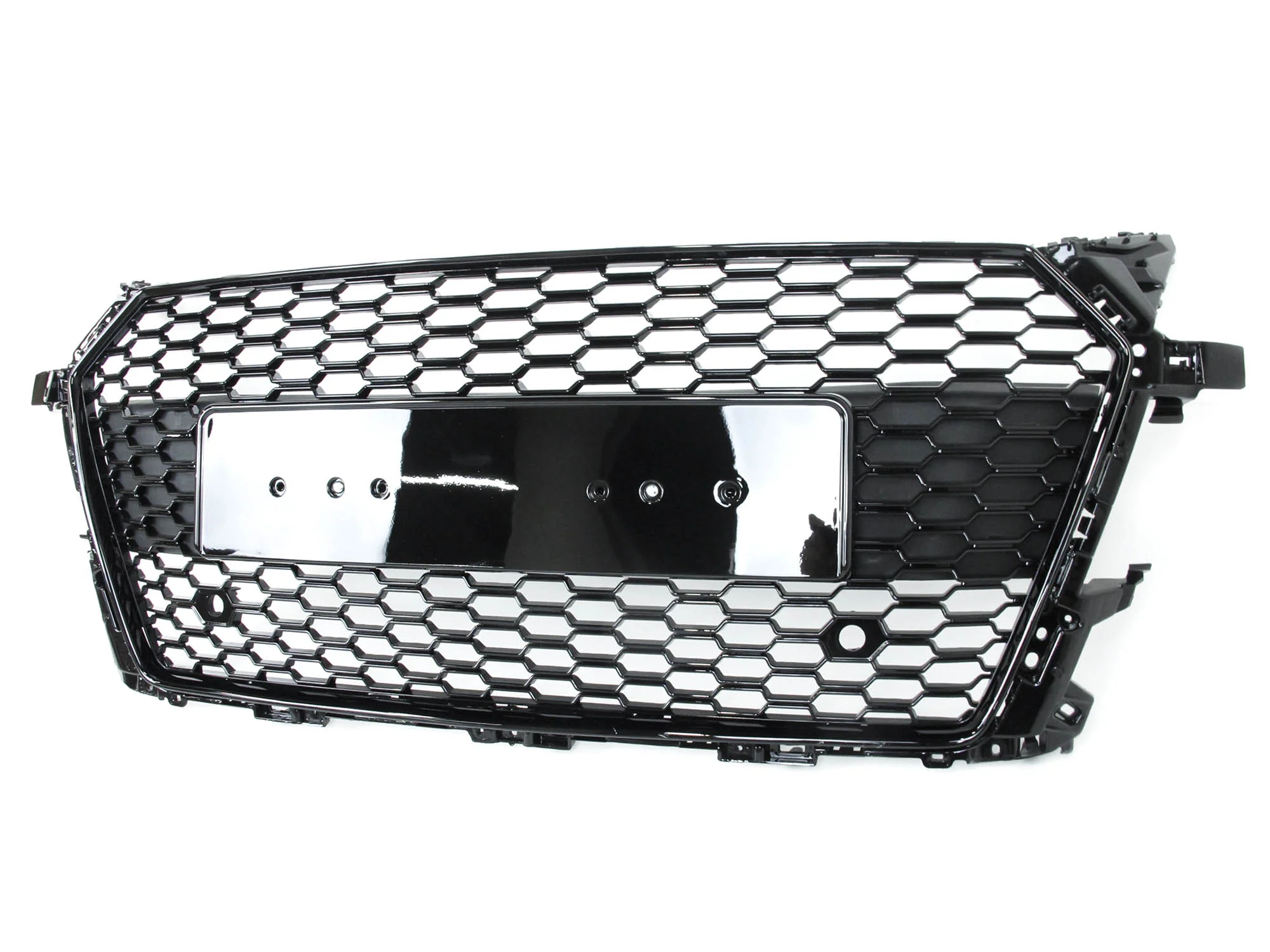 Black Honeycomb Front Grille For Audi TT MK3 TTS 2015-2018 fg270 - Image 5