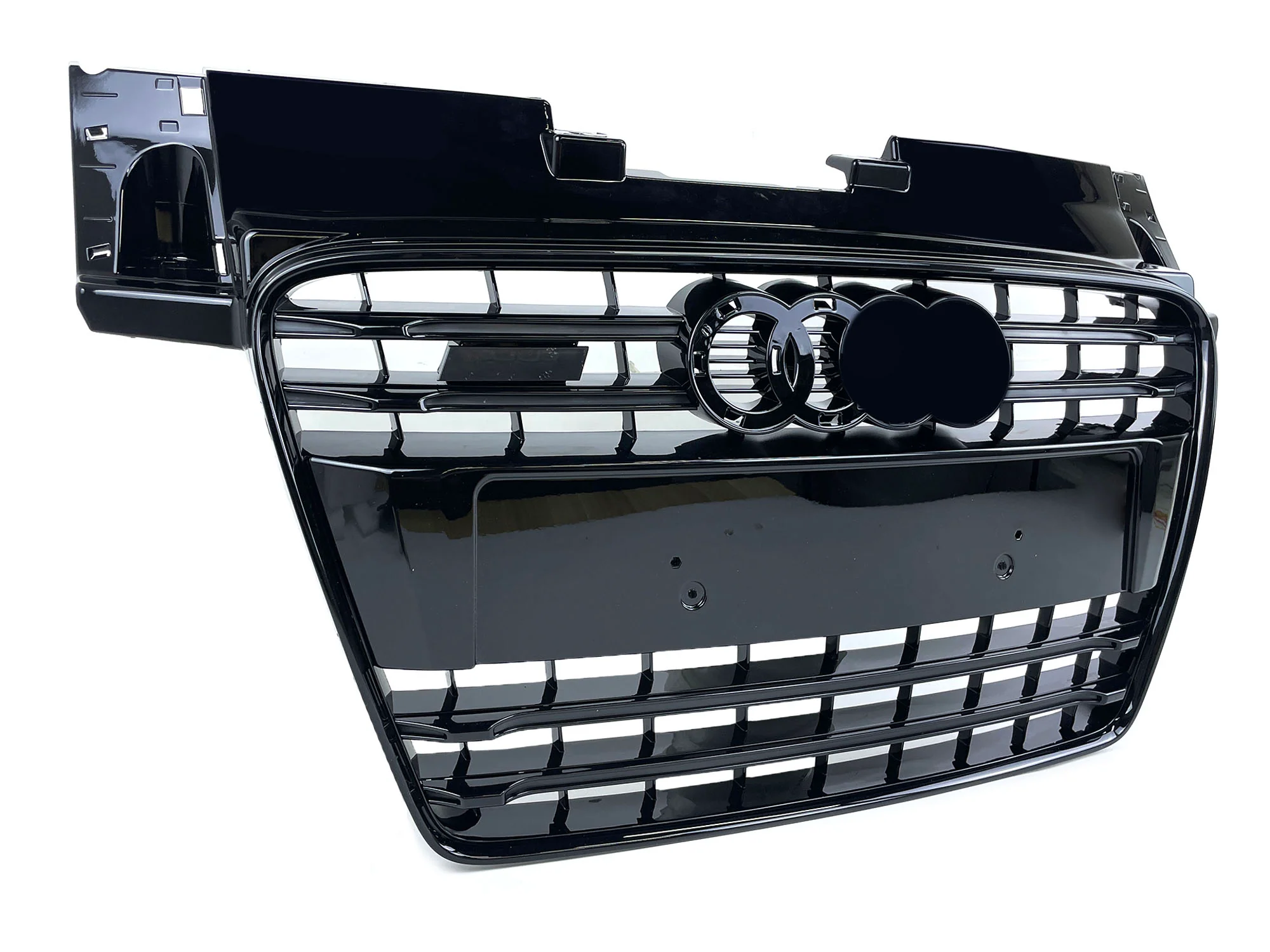 Front Bumper Grille Gloss Black for Audi TT MK2 8J 2006-2014 fg350 - Image 5