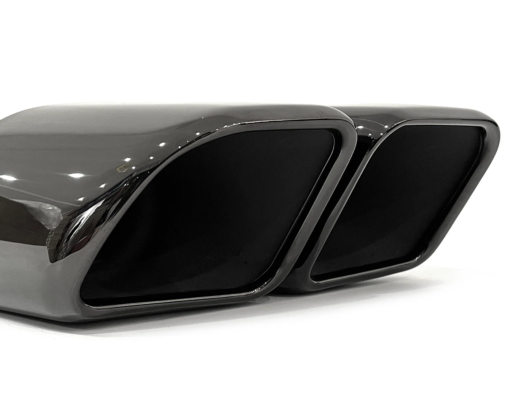Square Exhaust Muffler Tips For Porsche Cayenne 9Y0 Base Petrol 2019-2026 - Image 19