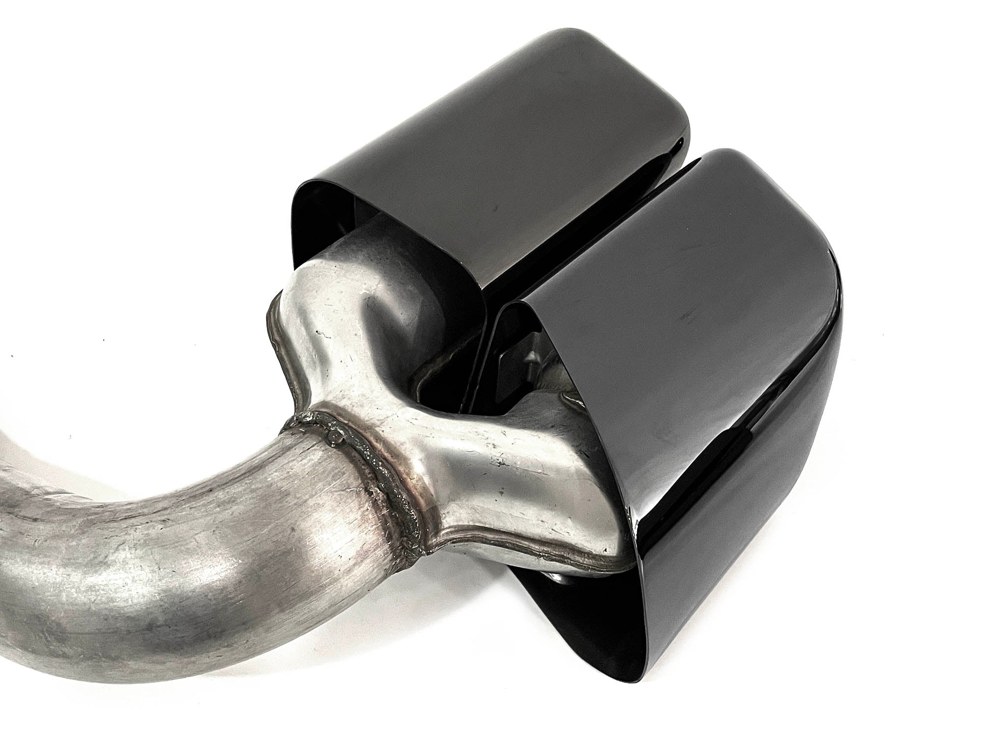Square Exhaust Muffler Tips For Porsche Cayenne 9Y0 Base Petrol 2019-2026 - Image 25