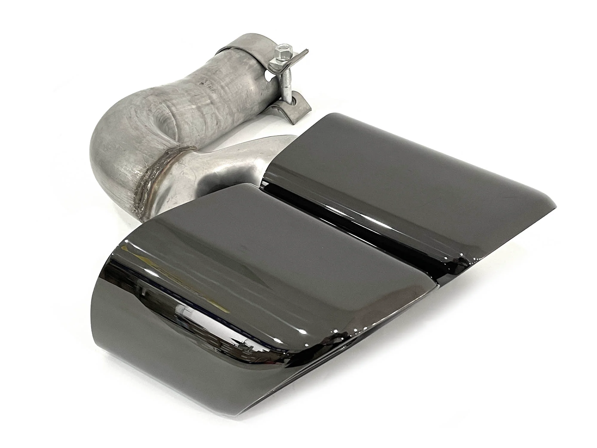 Square Exhaust Muffler Tips For Porsche Cayenne 9Y0 Base Petrol 2019-2026 - Image 27