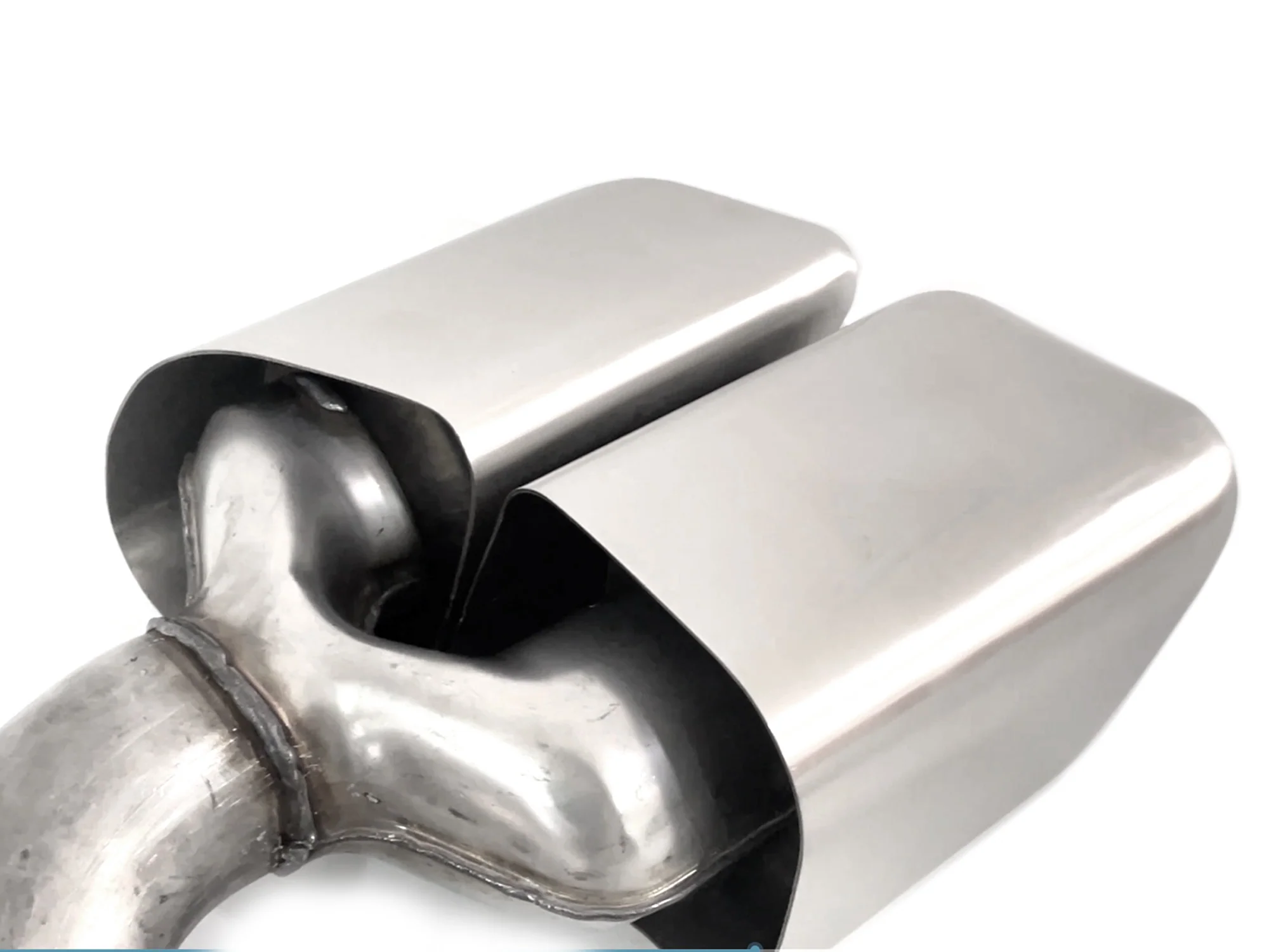 Square Exhaust Muffler Tips For Porsche Cayenne 9Y0 Base Petrol 2019-2026 - Image 32