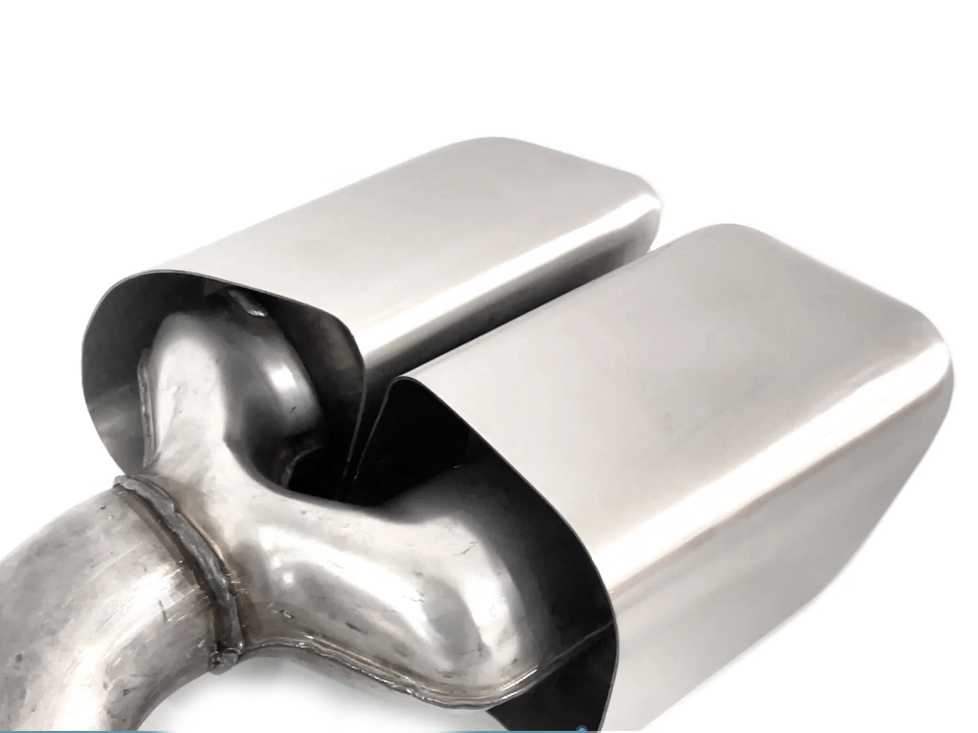 Square Exhaust Muffler Tips For Porsche Cayenne 9Y0 Base Petrol 2019-2026 - Image 6