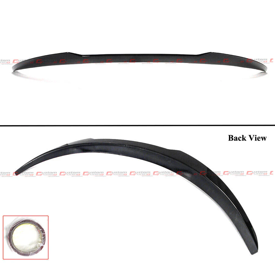 Gloss Black Rear Trunk Spoiler Wing fit for 2024-2025 Tesla Model 3 - Image 2