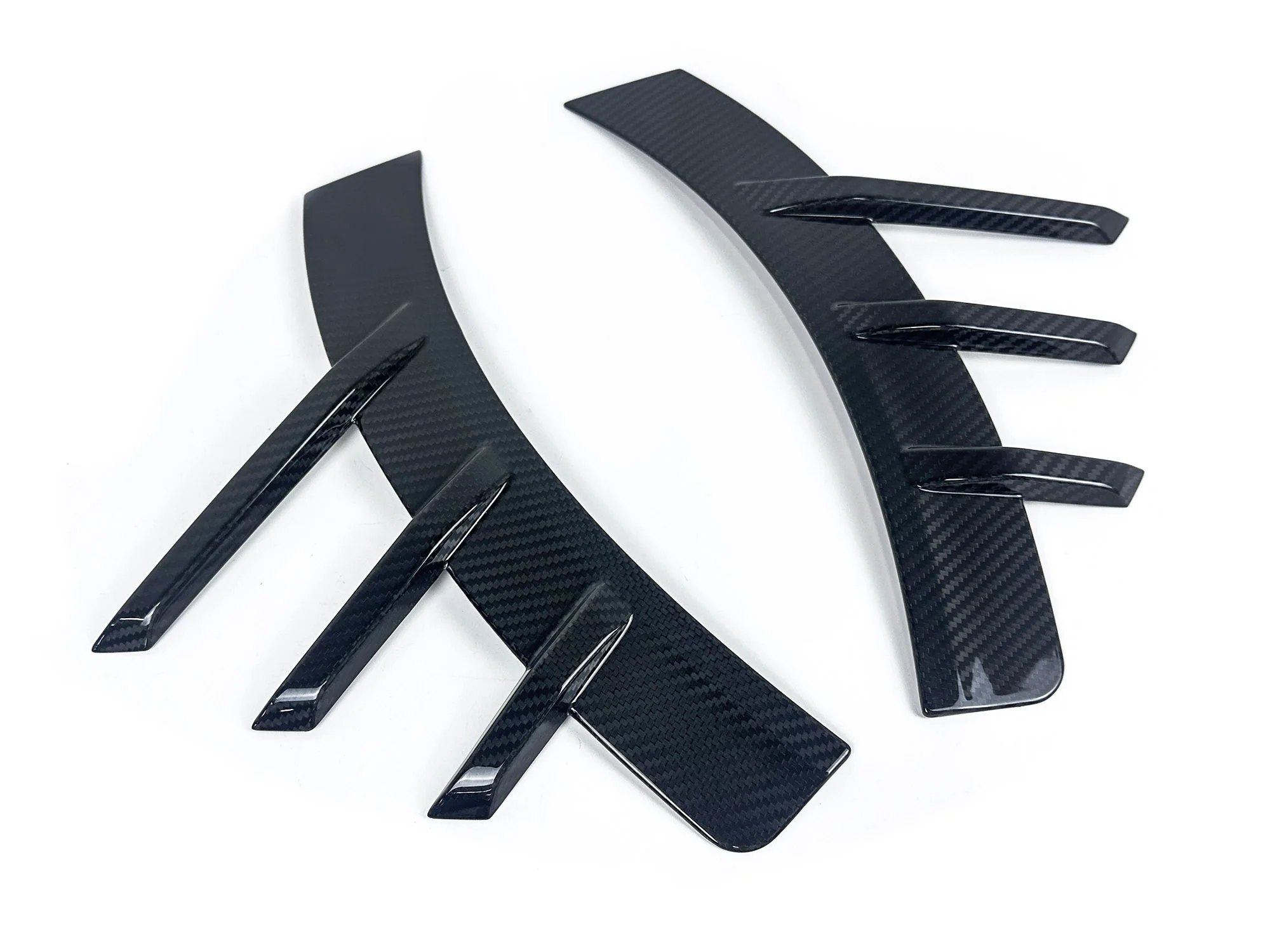 Dry Carbon Fiber Front & Rear Fender Arch Trims for BMW G87 M2 Coupe 2023 2024 - Image 16