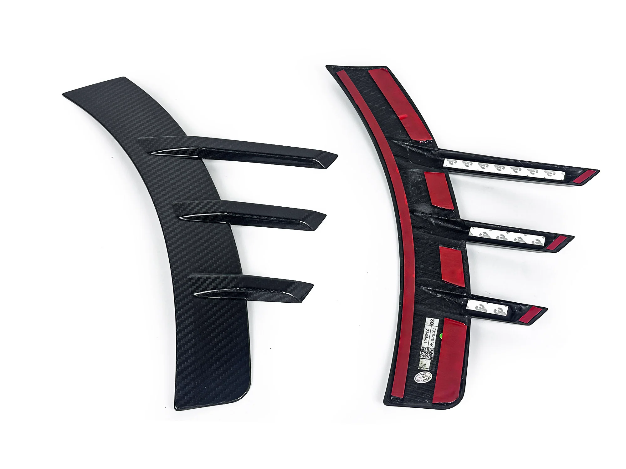 Dry Carbon Fiber Front & Rear Fender Arch Trims for BMW G87 M2 Coupe 2023 2024 - Image 21