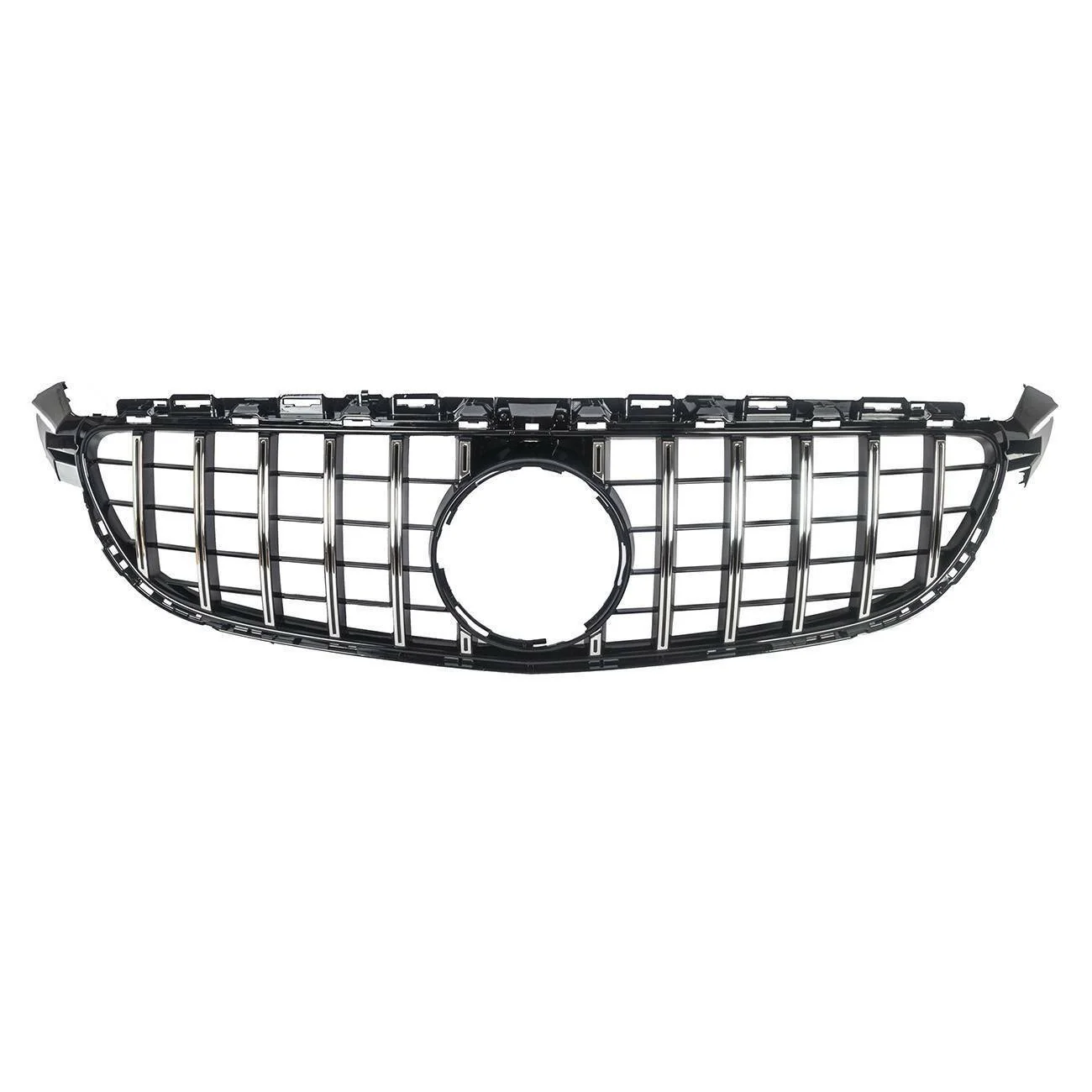 Front Bumper Grill Chrome/Black For Mercedes C-class W205 C205 C63 2015-2018 - Image 12