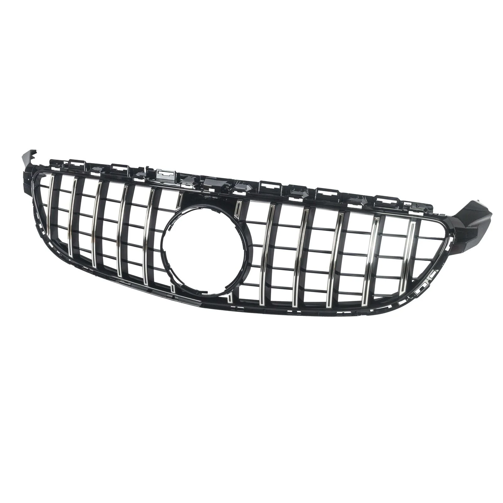 Front Bumper Grill Chrome/Black For Mercedes C-class W205 C205 C63 2015-2018 - Image 13