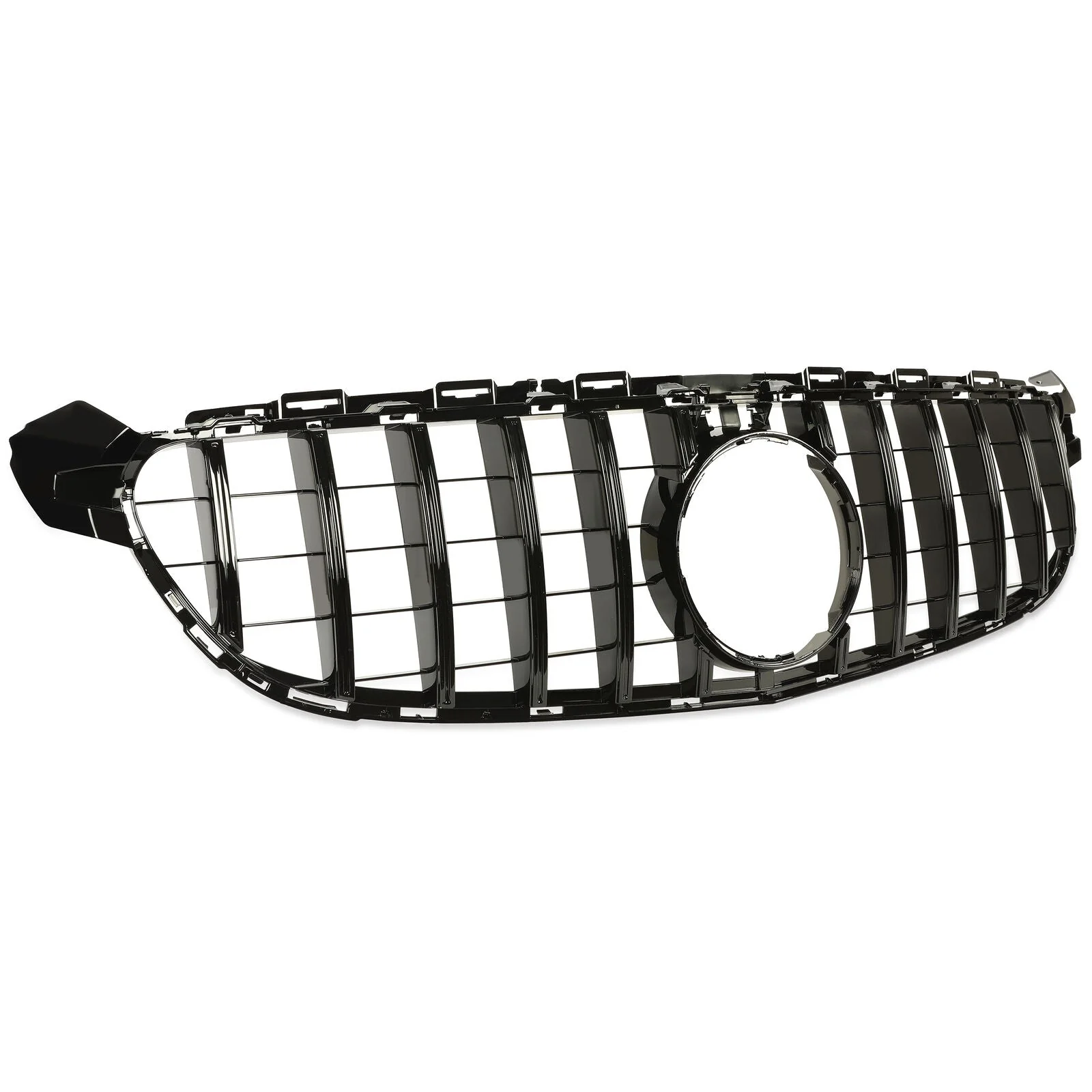 Front Bumper Grill Chrome/Black For Mercedes C-class W205 C205 C63 2015-2018 - Image 5