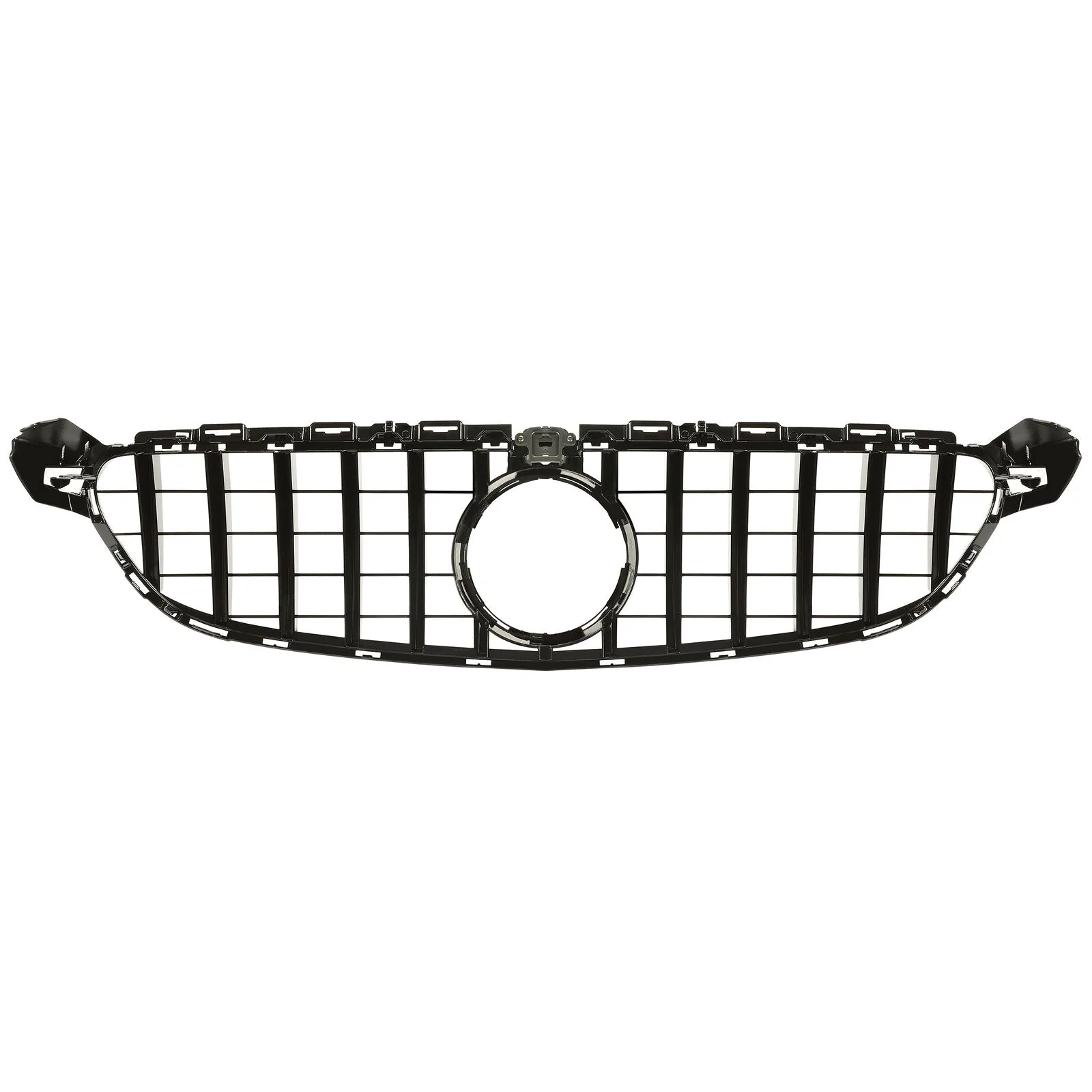 Front Bumper Grill Chrome/Black For Mercedes C-class W205 C205 C63 2015-2018 - Image 9