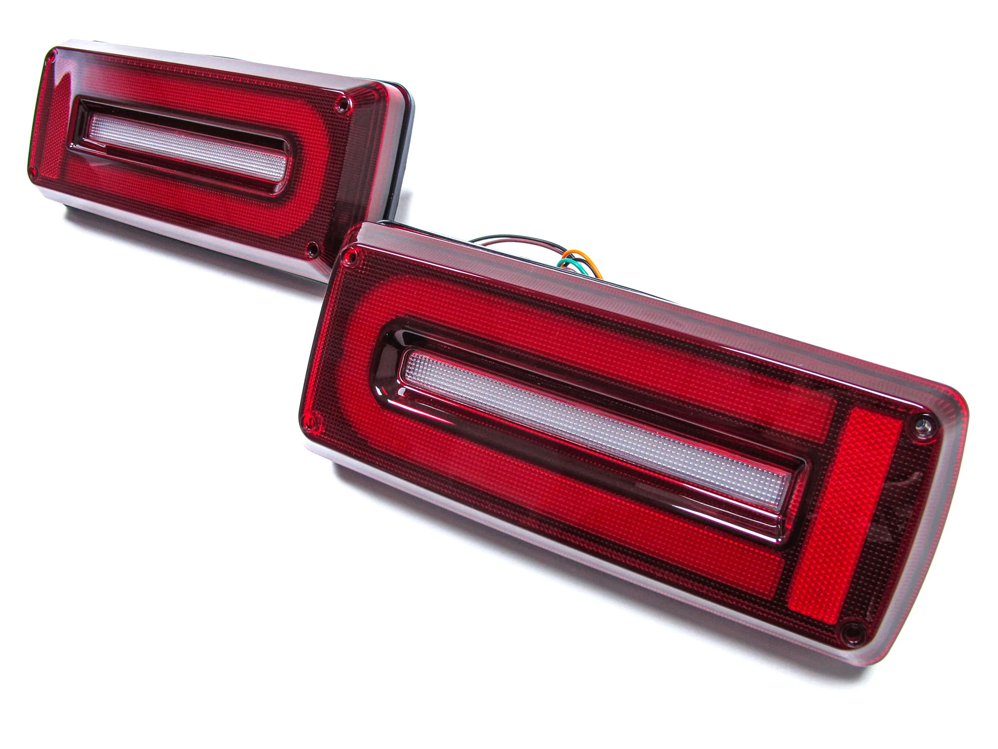 2pcs LED Tail Lights Rear Brake Lamp For Mercedes W463 G-Wagon G63 G550 G500 2010-2018 ed31 - Image 6