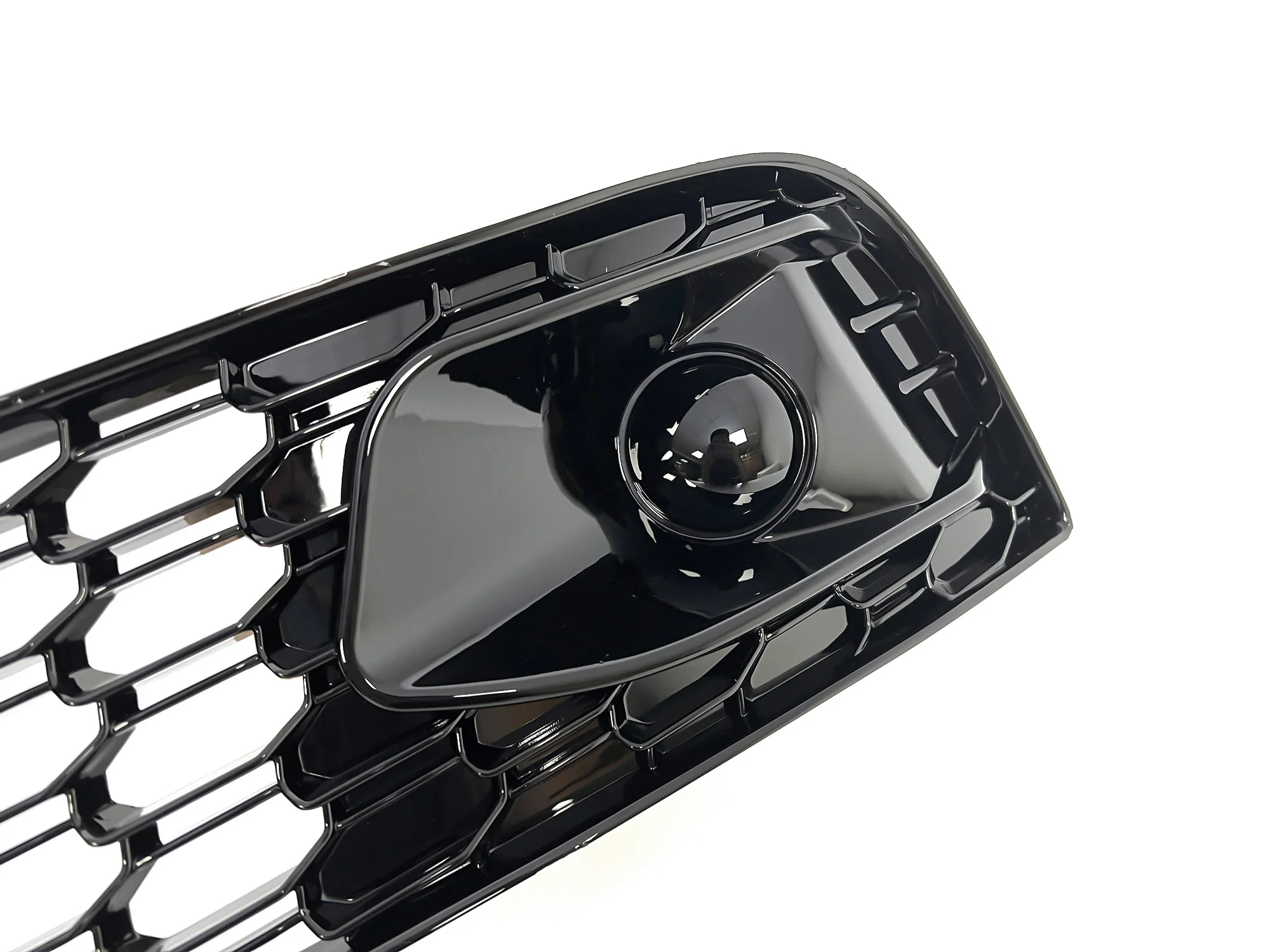For 2017-2020 Audi A3 Sline S3 8V Black Front Bumper Fog Light Grille Cover Left+Right - Image 10