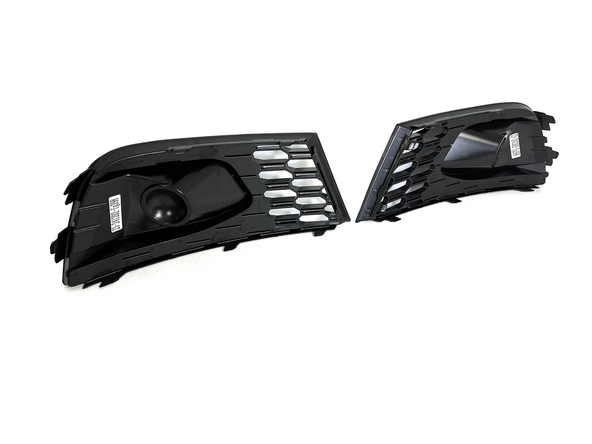 For 2017-2020 Audi A3 Sline S3 8V Black Front Bumper Fog Light Grille Cover Left+Right - Image 12