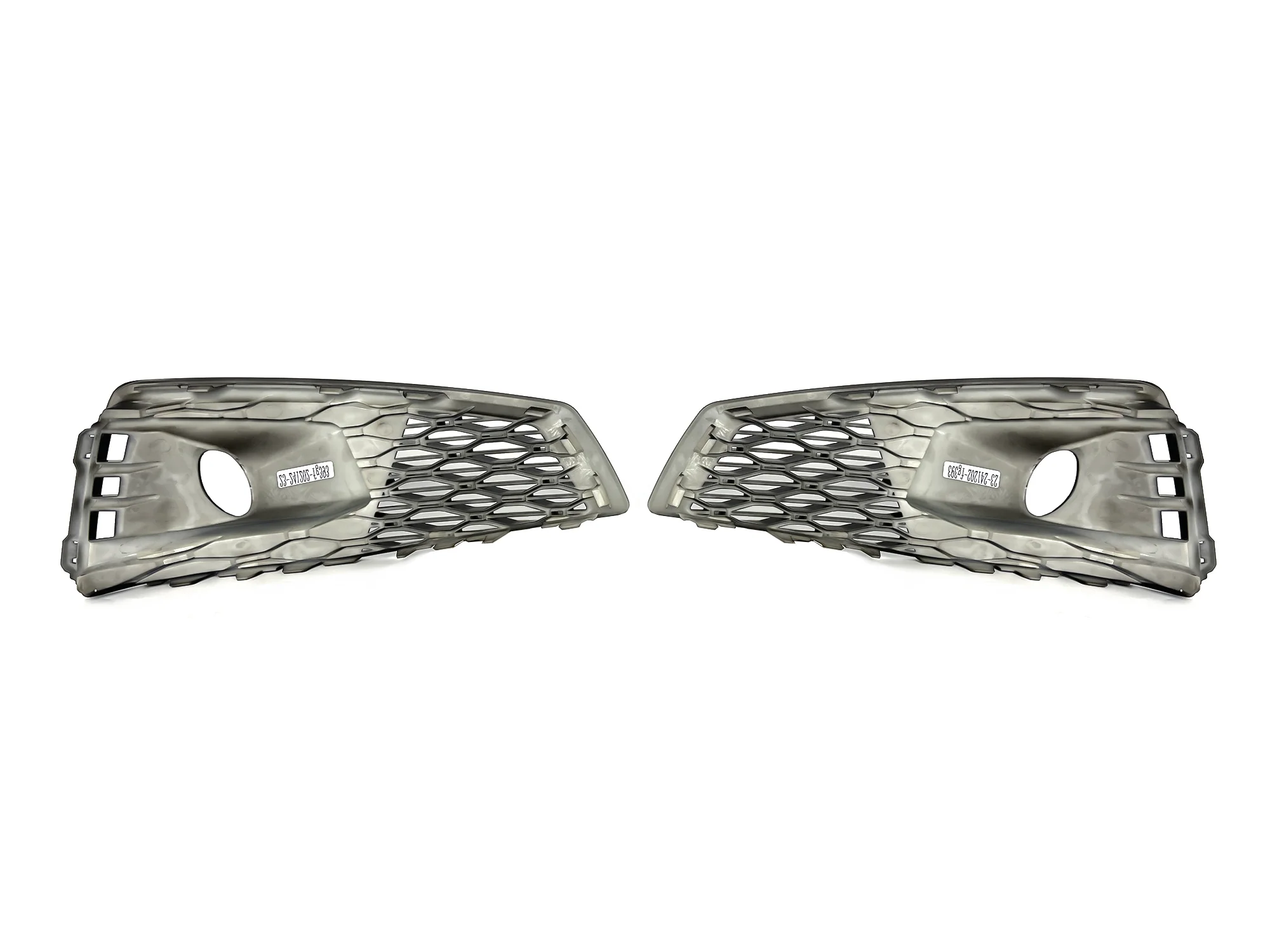 Gloss Black Fog Light Cover Grille Covers for Audi A4 S4 B9 2020-2023 2024 - Image 10