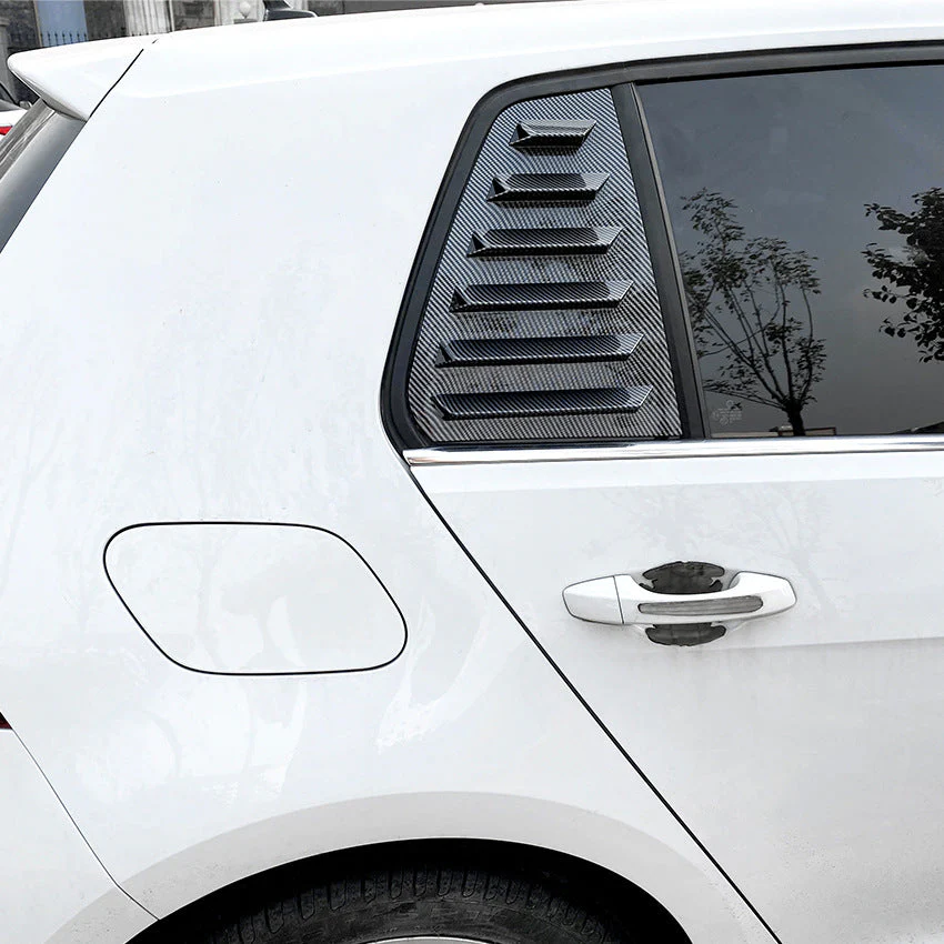 Window Louver Rear Side Vent Cover For VW Golf 7 MK7 Mk7.5 GTI GTD R 2013-2019 - Image 15