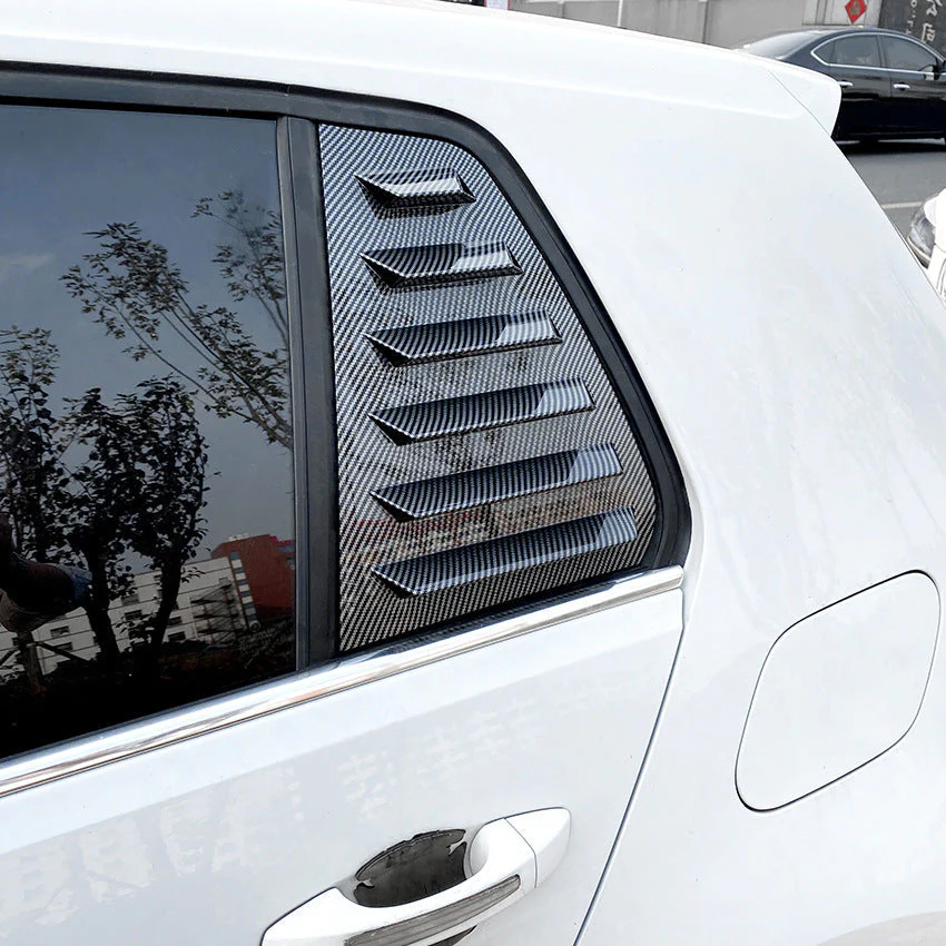 Window Louver Rear Side Vent Cover For VW Golf 7 MK7 Mk7.5 GTI GTD R 2013-2019 - Image 17