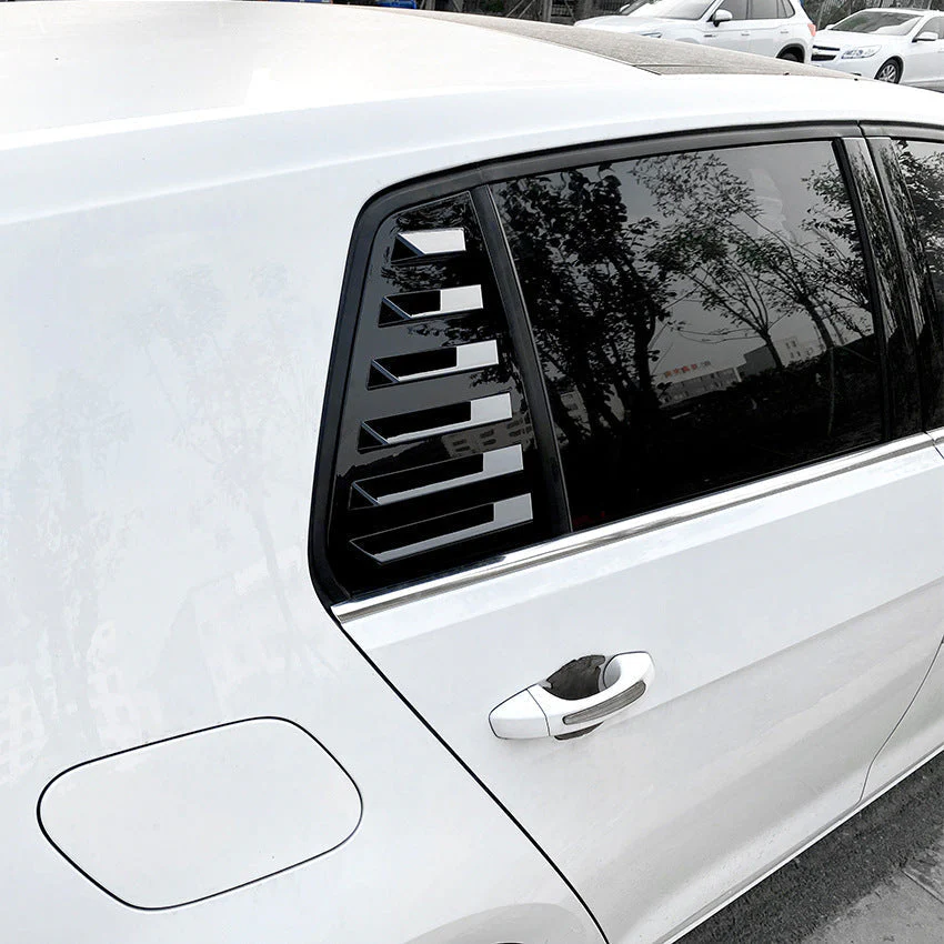 Window Louver Rear Side Vent Cover For VW Golf 7 MK7 Mk7.5 GTI GTD R 2013-2019 - Image 2