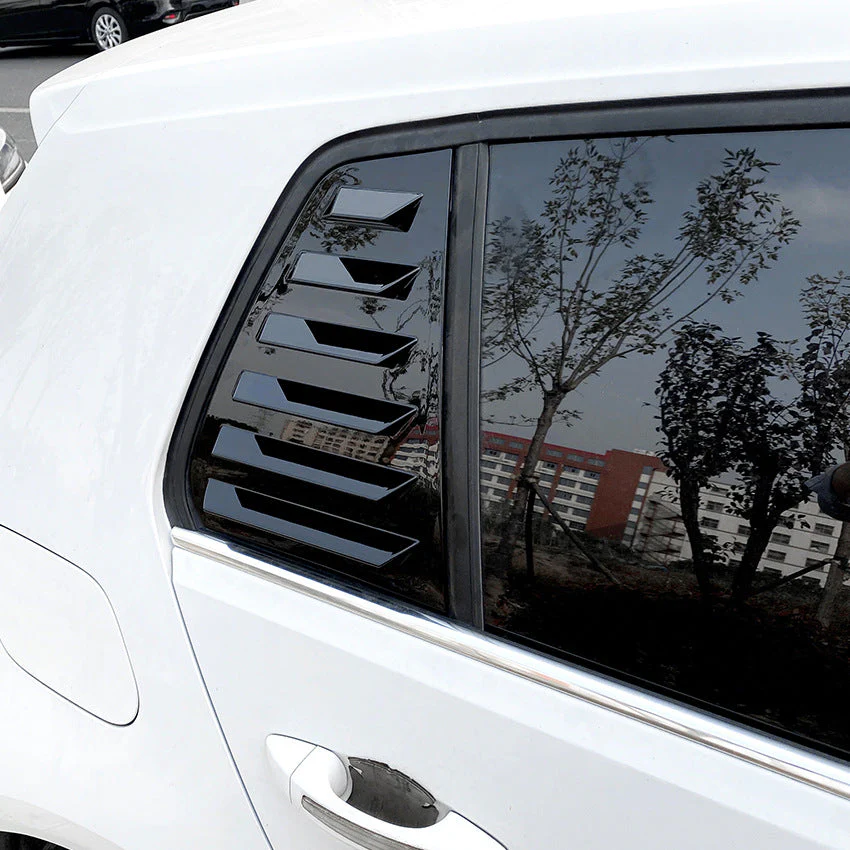 Window Louver Rear Side Vent Cover For VW Golf 7 MK7 Mk7.5 GTI GTD R 2013-2019 - Image 3