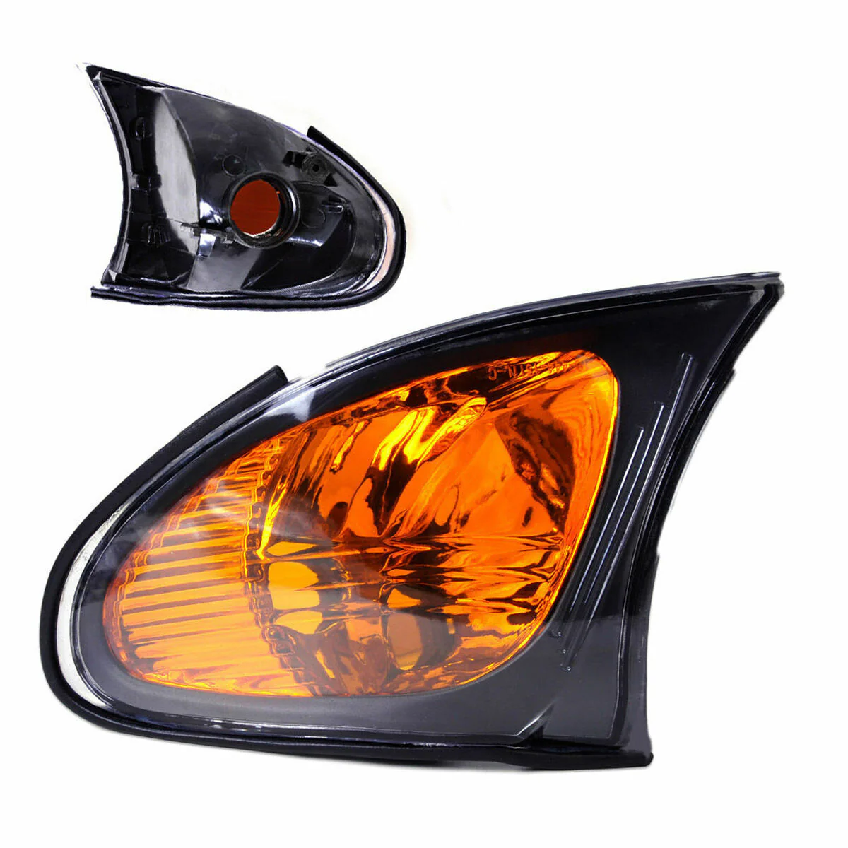 Yellow Lens Front Bumper Corner Turn Signal Lights For BMW 02-05 E46 3-SERIES 4 Door Sedan - Image 2