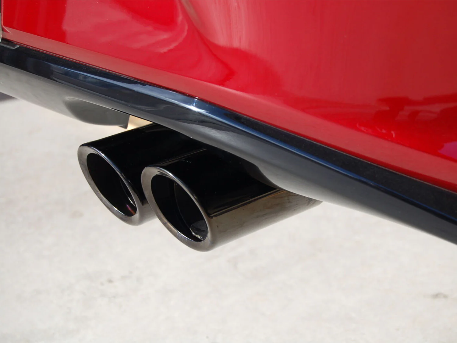 Pair 2.75'' Black Exhaust Pipe Muffler Tips for Mazda MX-5 Miata ND 2015 up - Image 4