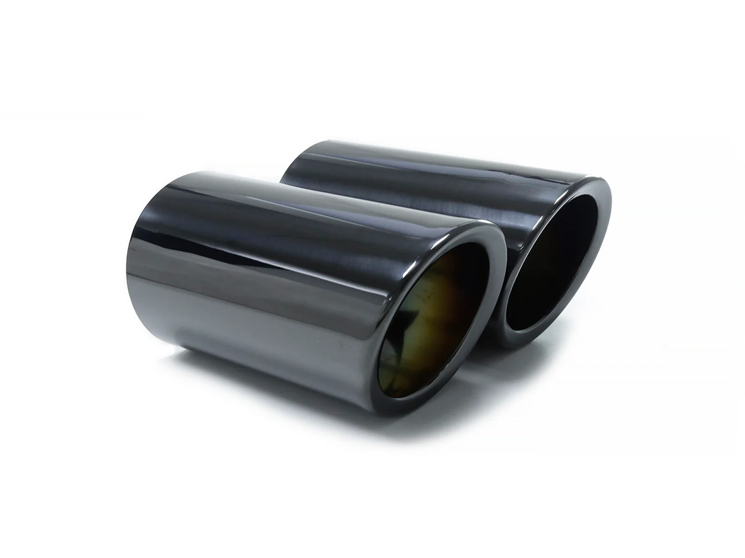 Pair 2.75'' Black Exhaust Pipe Muffler Tips for Mazda MX-5 Miata ND 2015 up - Image 5